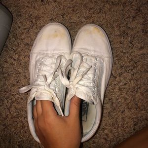 Women’s White vans